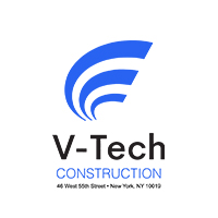 V-Tech Construction Logo